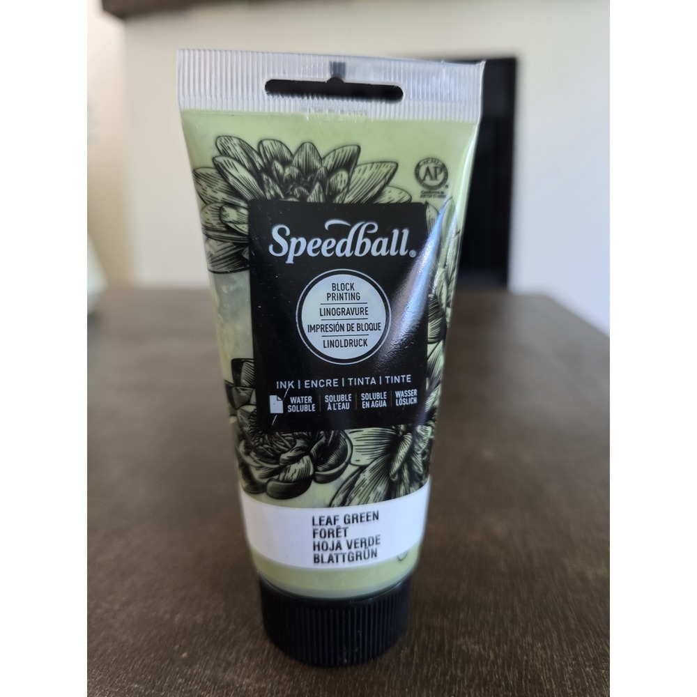 Speedball‎ Block Printing Ink Leaf Green 2.5oz 003561